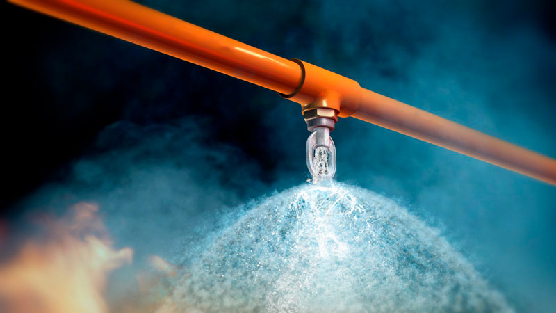 Автоматическое пожаротушение водой