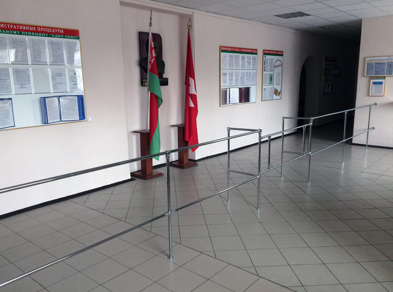 Фото работ по турникетным ограждениям